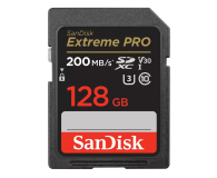 Sandisk Outlet 128GB SDXC Extreme PRO 200MB/s A2 C10 V30 UHS-I - 1561266 - zdjęcie 1